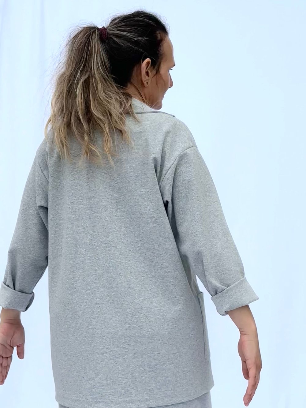 MAITE BLAZER GRIS ARGIA