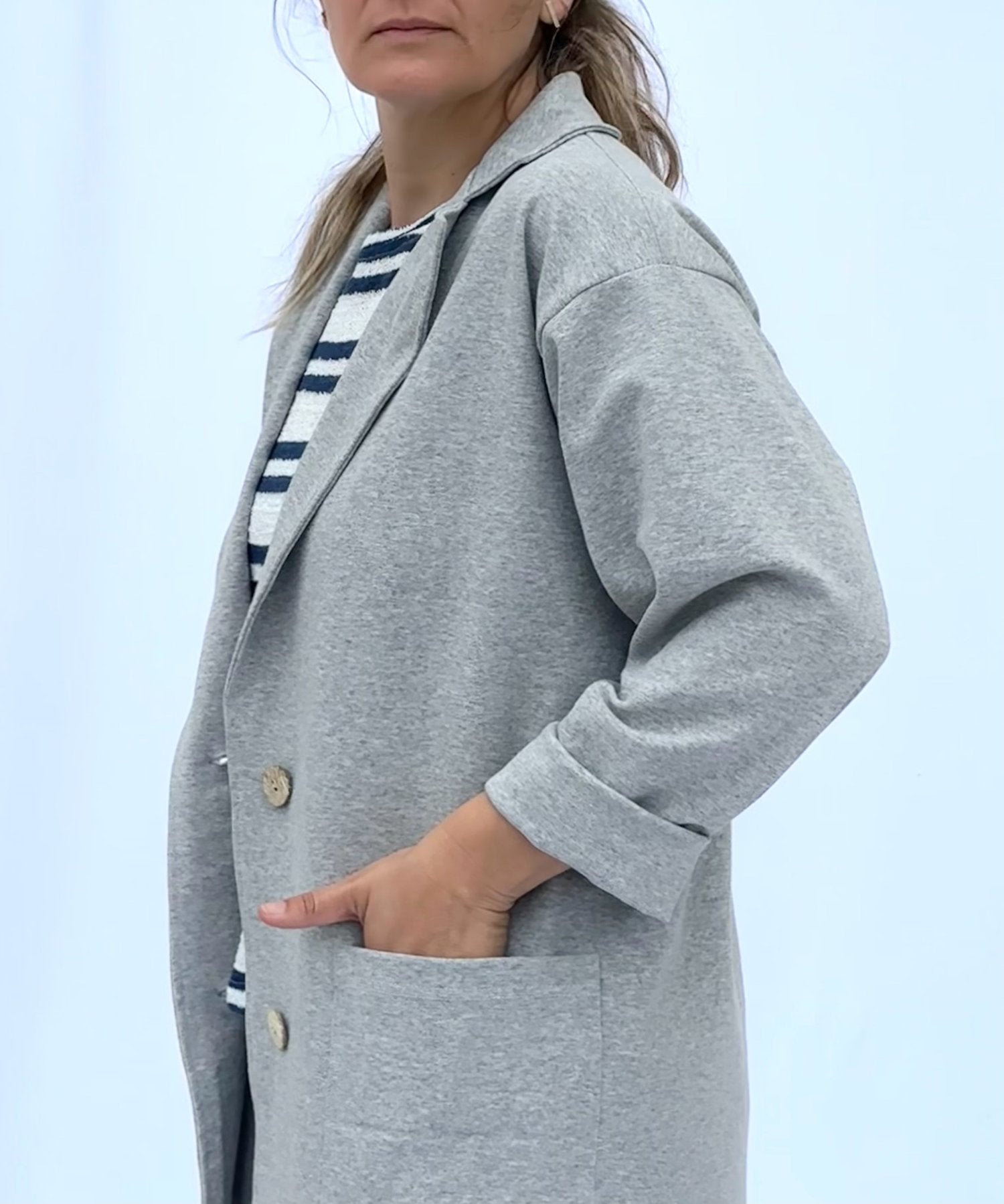 MAITE BLAZER GRIS ARGIA