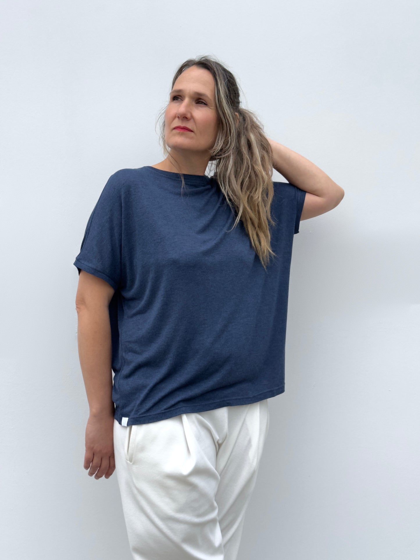 HAIZEA CAMISETA AZUL MORADO
