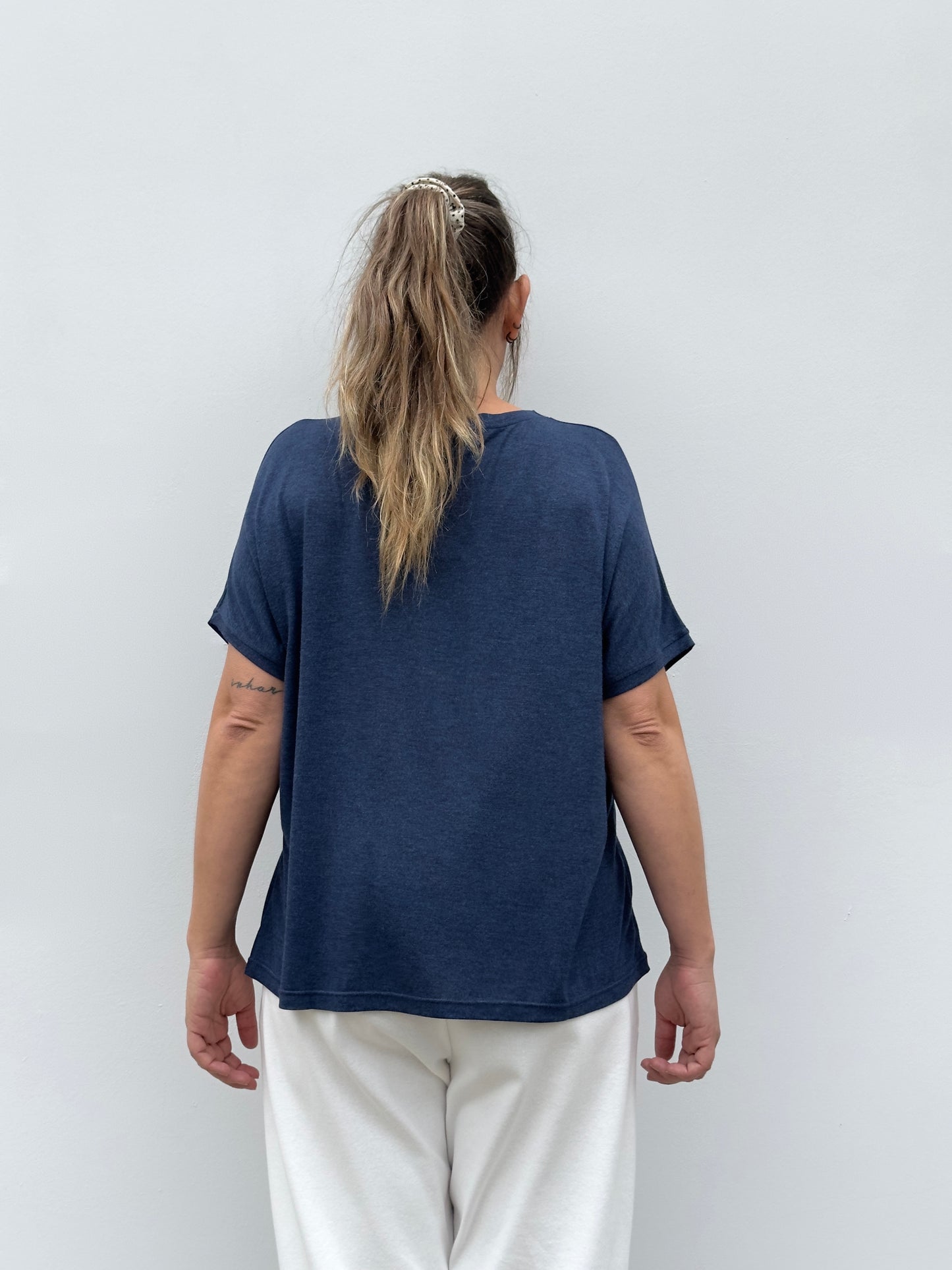 HAIZEA CAMISETA AZUL MORADO