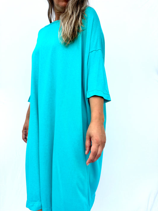 CURVE VESTIDO TURQUESA
