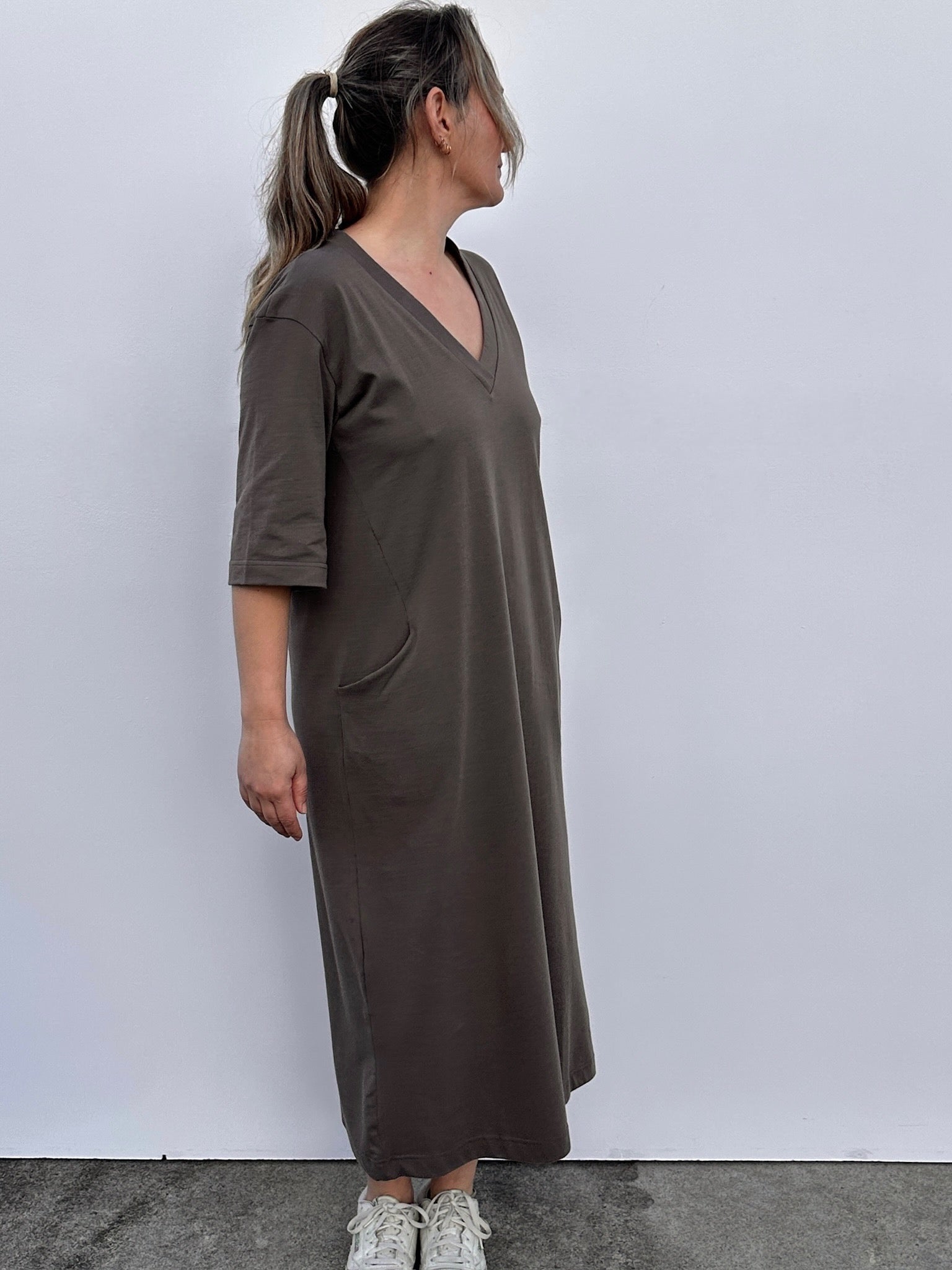 SAIO VESTIDO VERDE