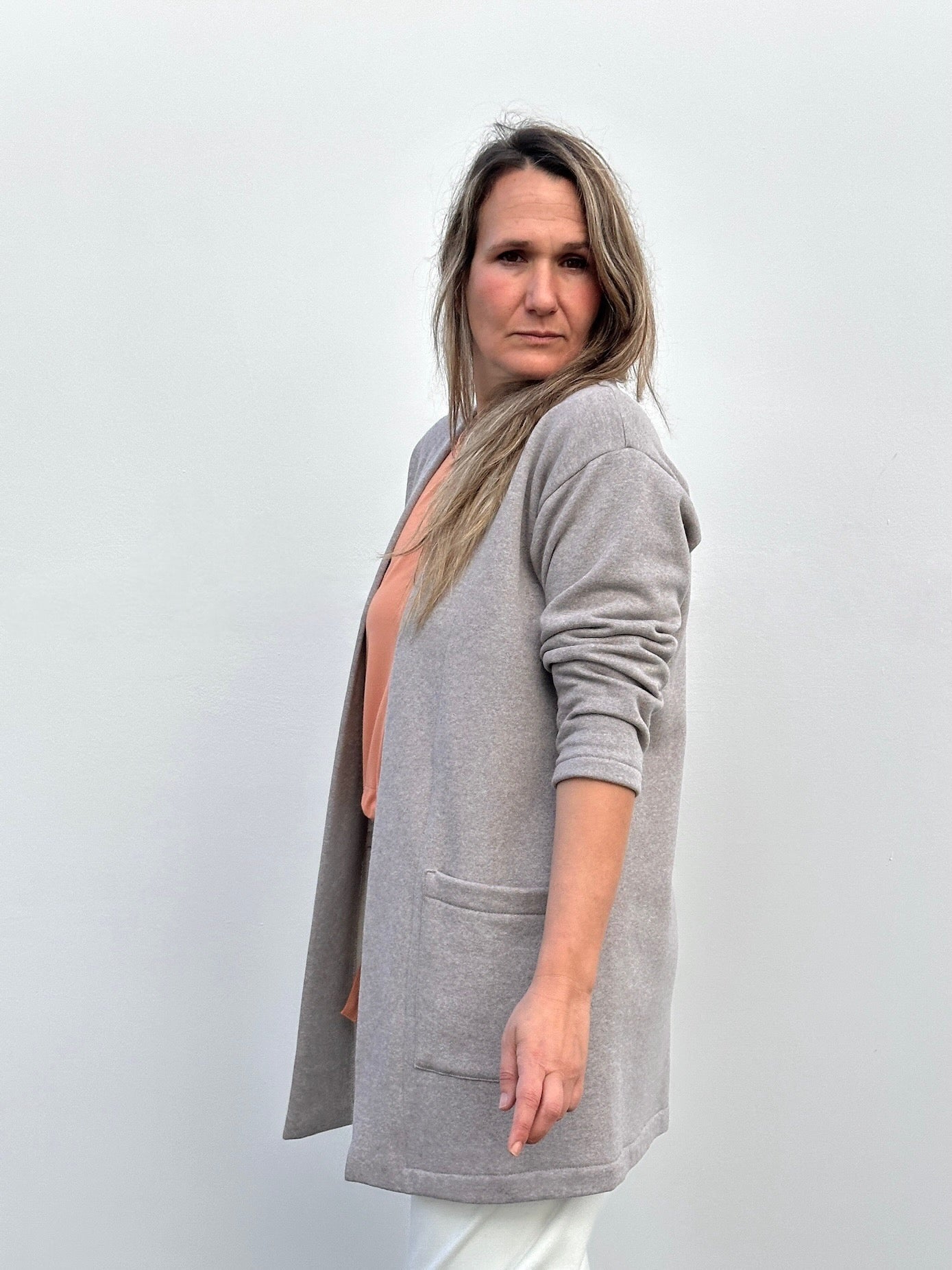 IRUNE CHAQUETA ALGODON.