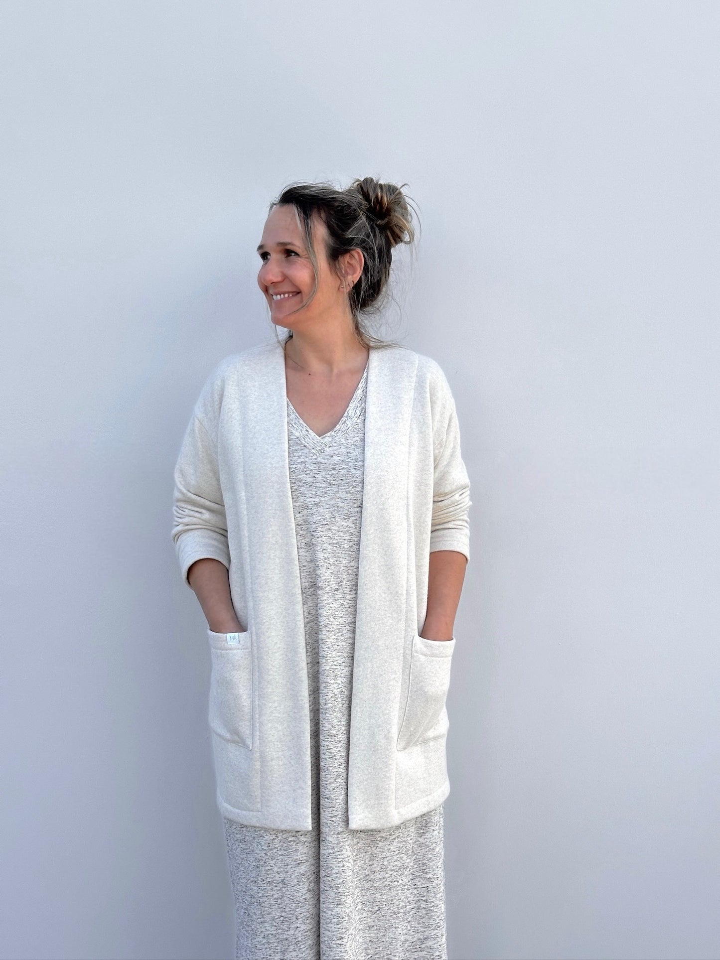IRUNE CHAQUETA ALGODON CRUDO