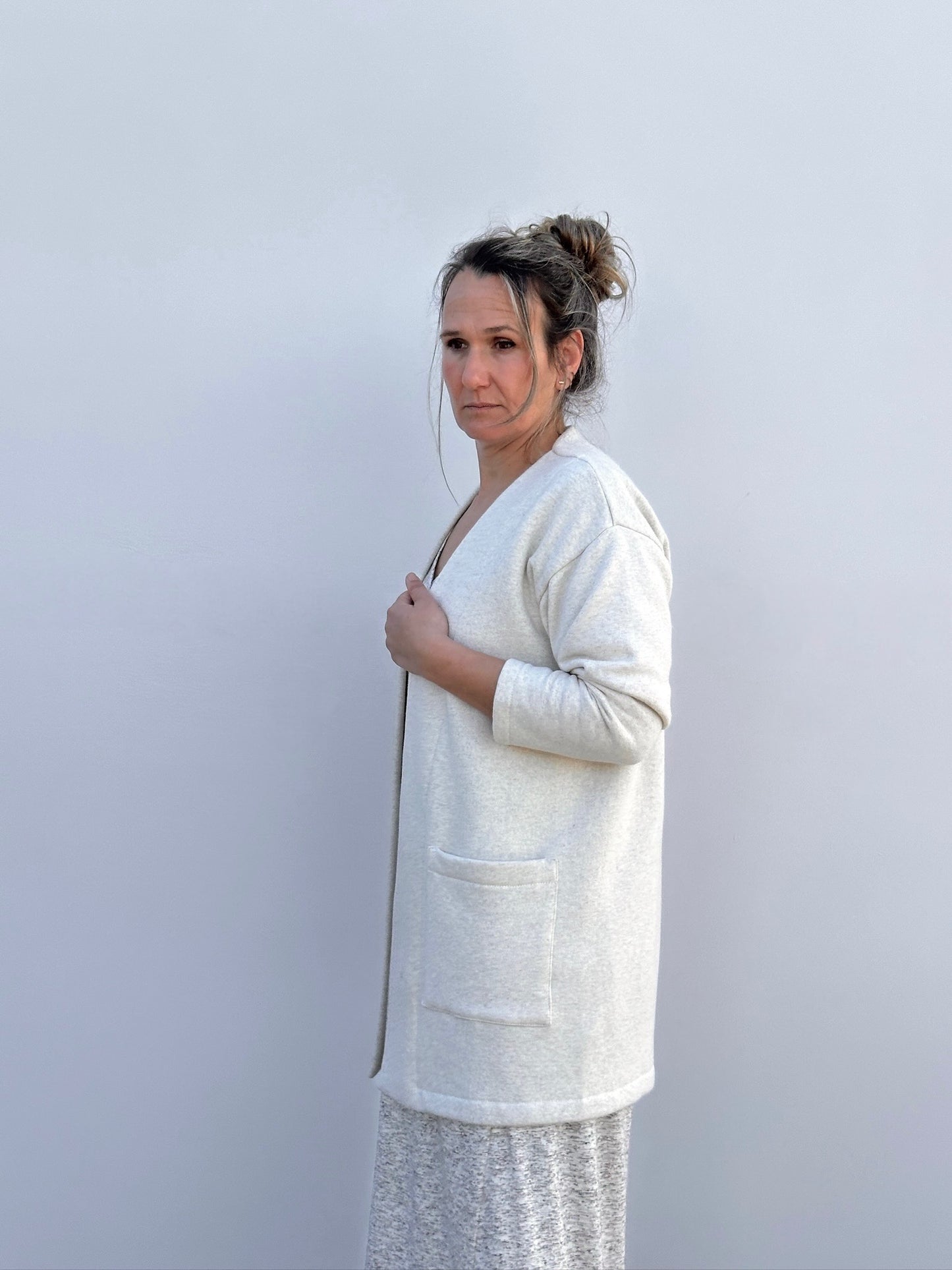 IRUNE CHAQUETA ALGODON CRUDO