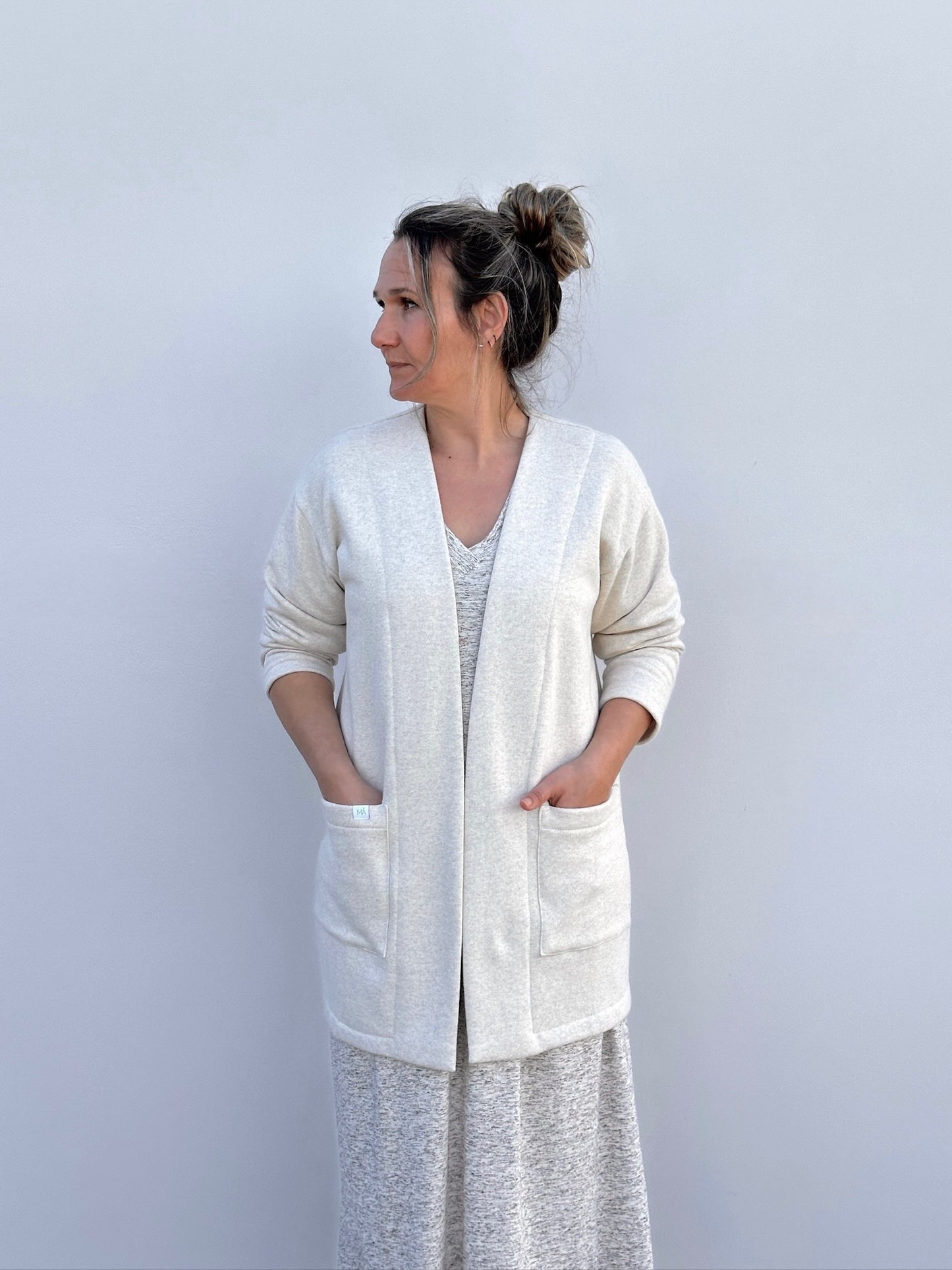 IRUNE CHAQUETA ALGODON CRUDO
