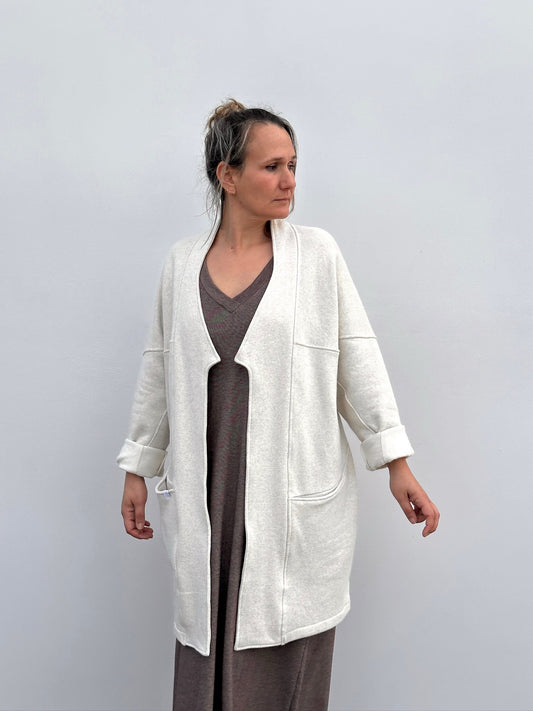 ESTI CHAQUETA OVERSIZE CRUDO