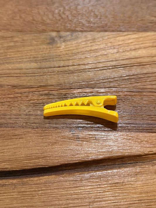 GANCHO PEQUEÑA PINZA AMARILLO