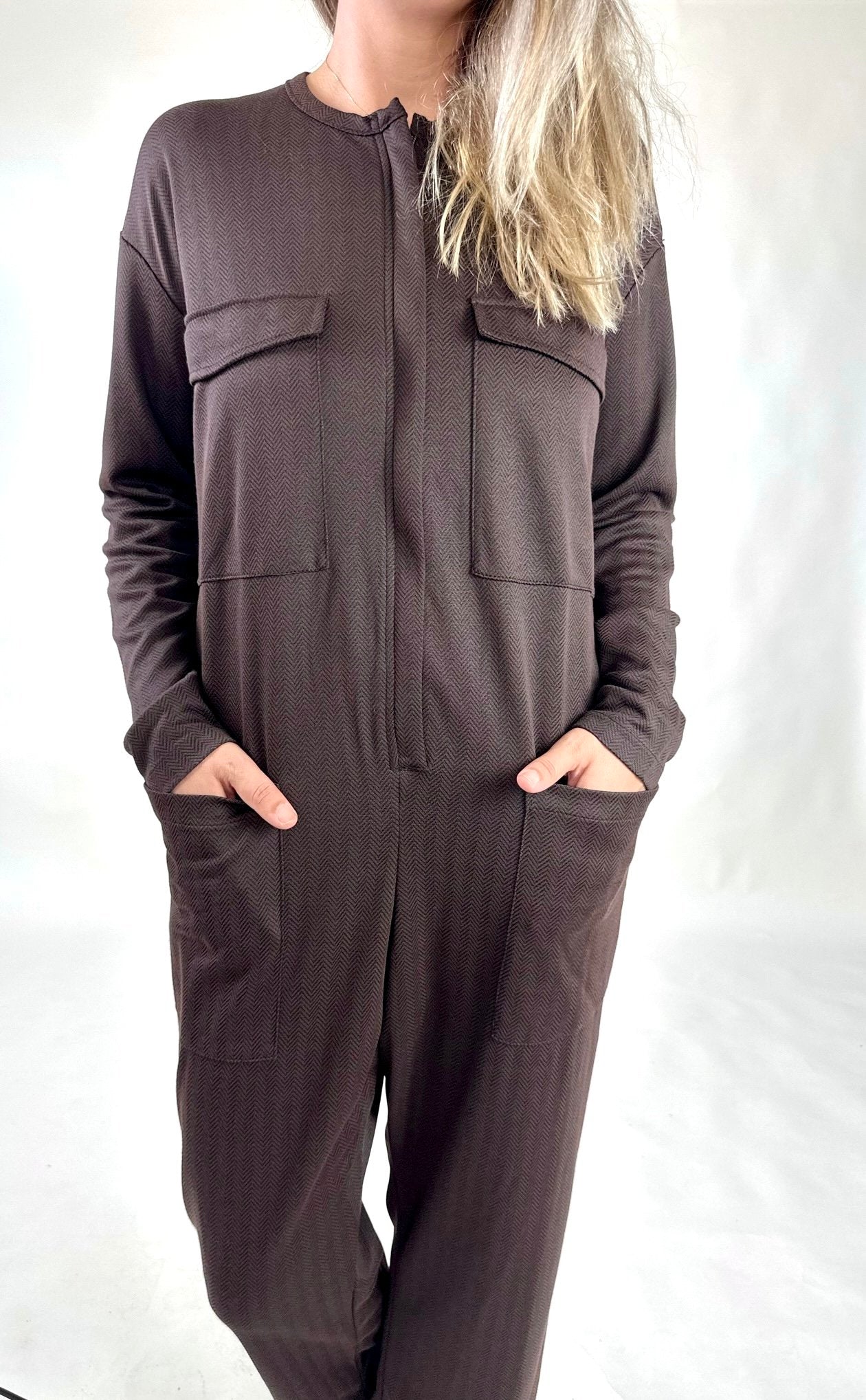 JUNKAL MONO ZIG ZAG MARRON