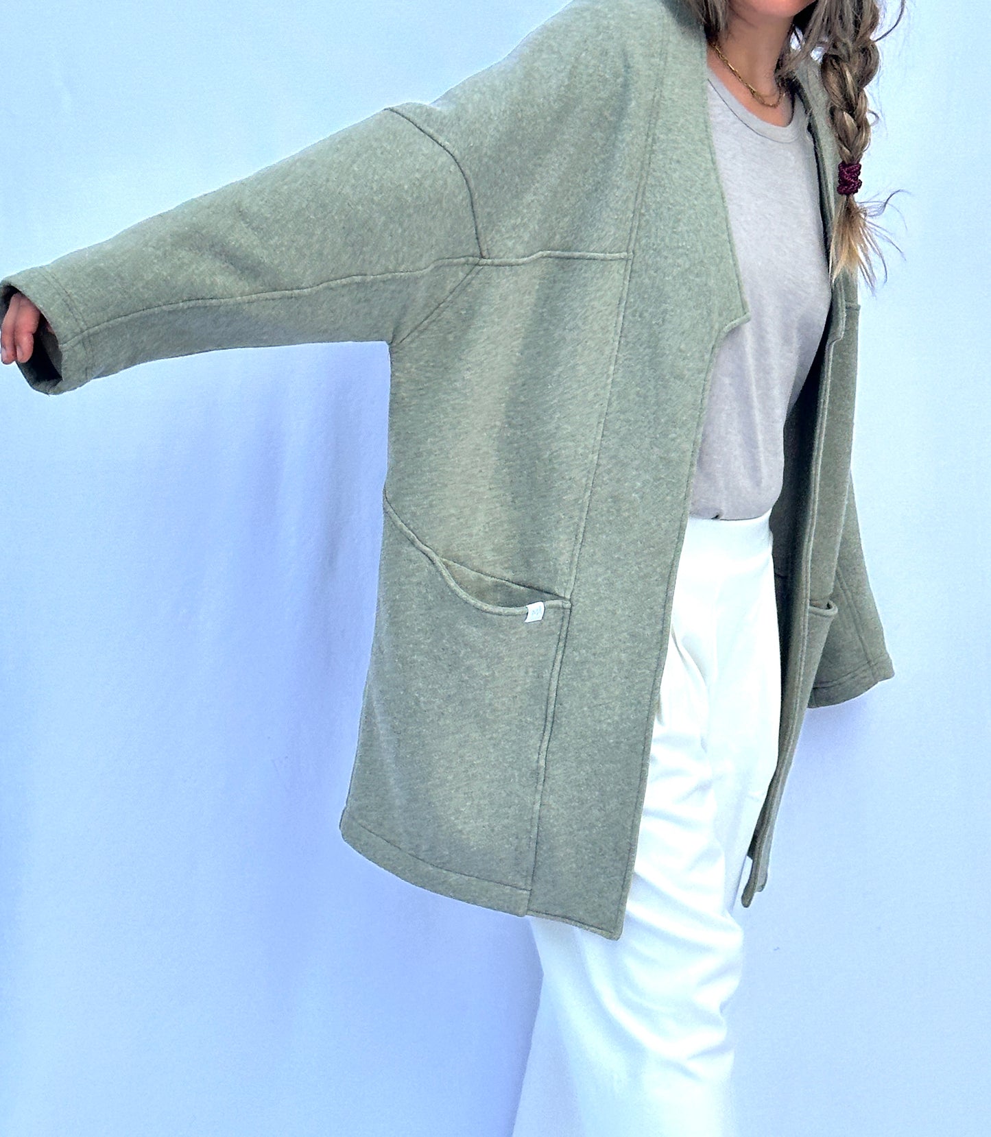 ESTI CHAQUETA OVERSIZE VERDE