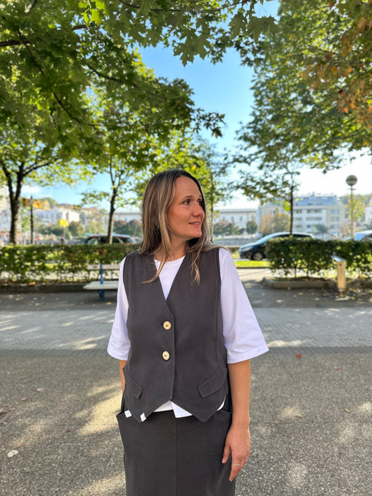 MAR CHALECO ANTRACITA