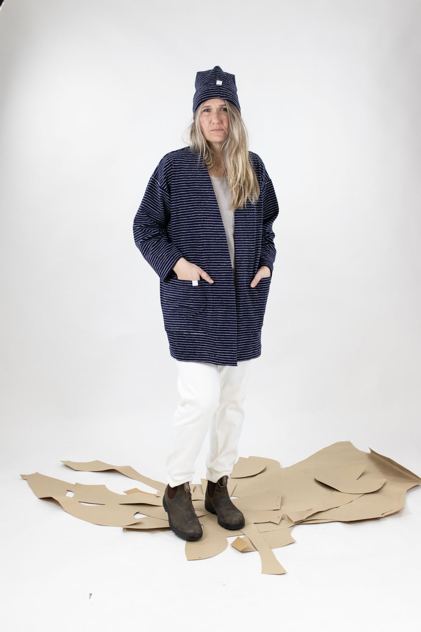 IRUNE CHAQUETA DIPLOMATICA AZUL