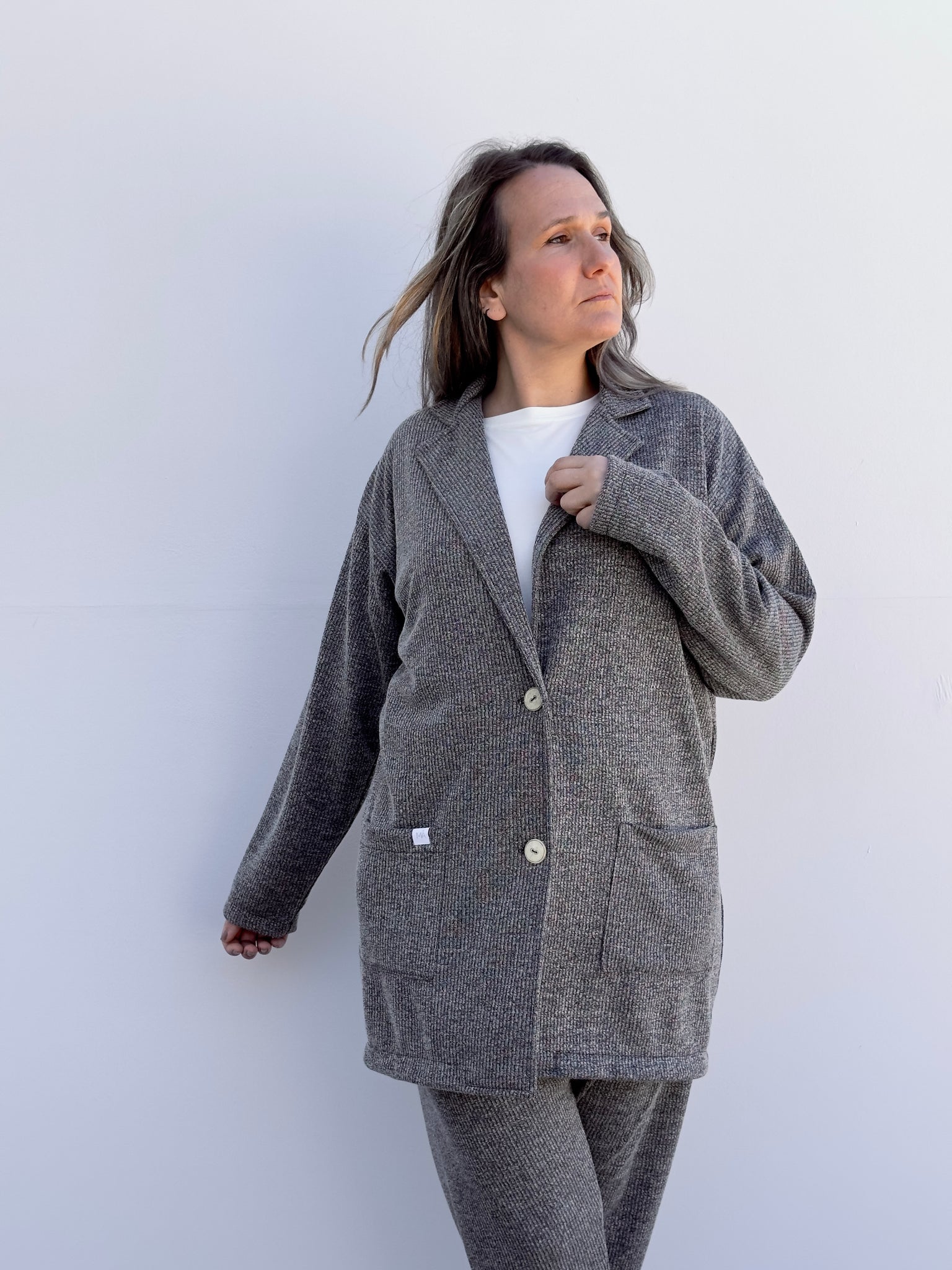 MAITE BLAZER KANALE GRIXA