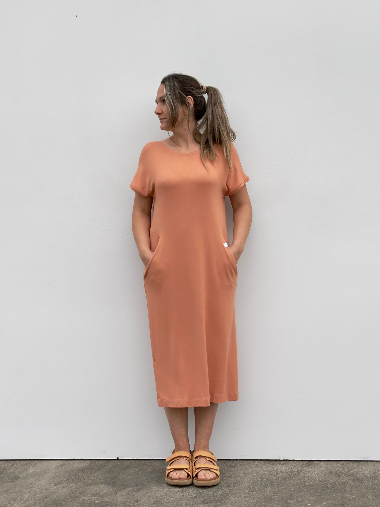 IZARO VESTIDO ESPALDA EN V