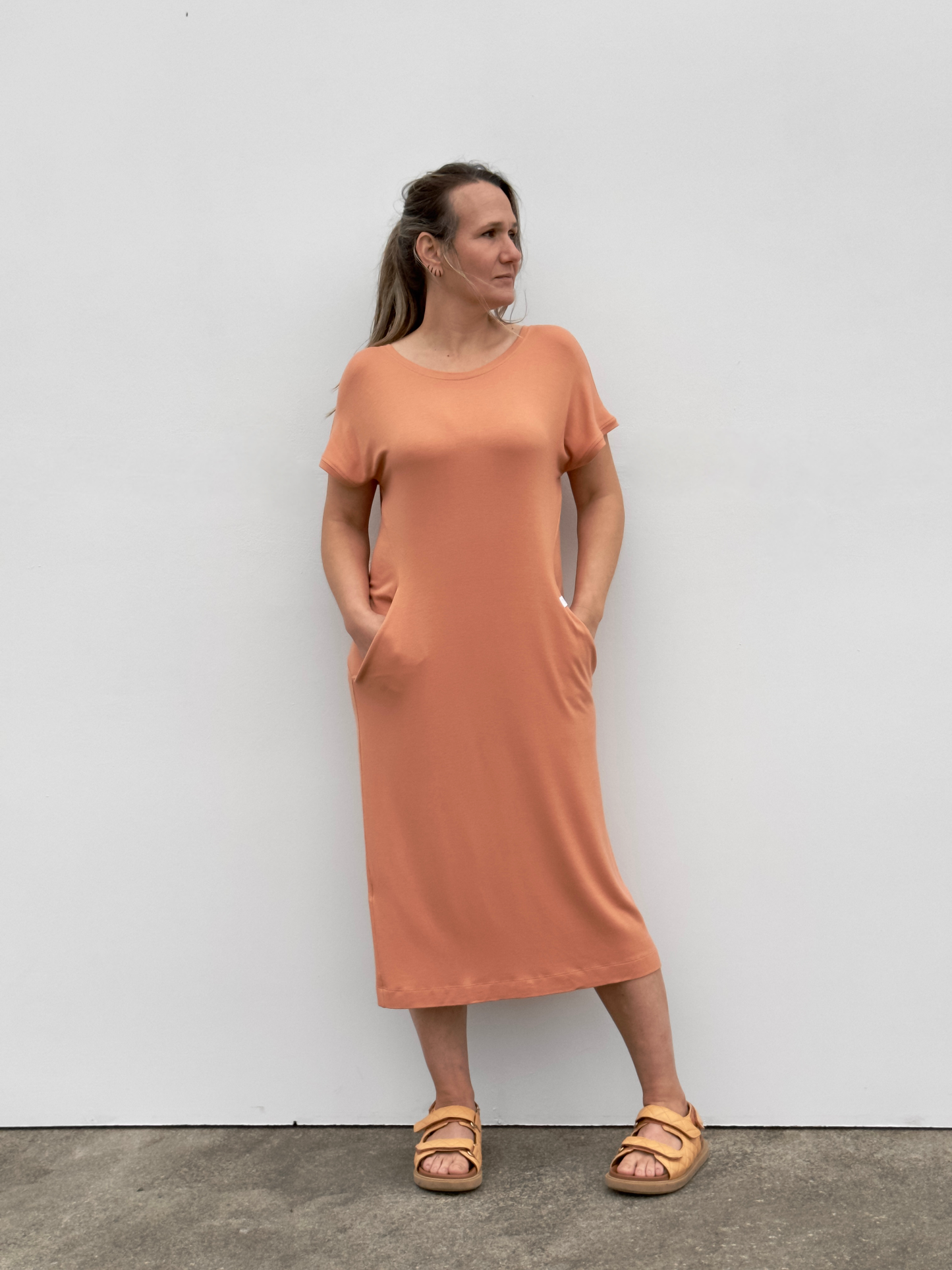 IZARO VESTIDO ESPALDA EN V