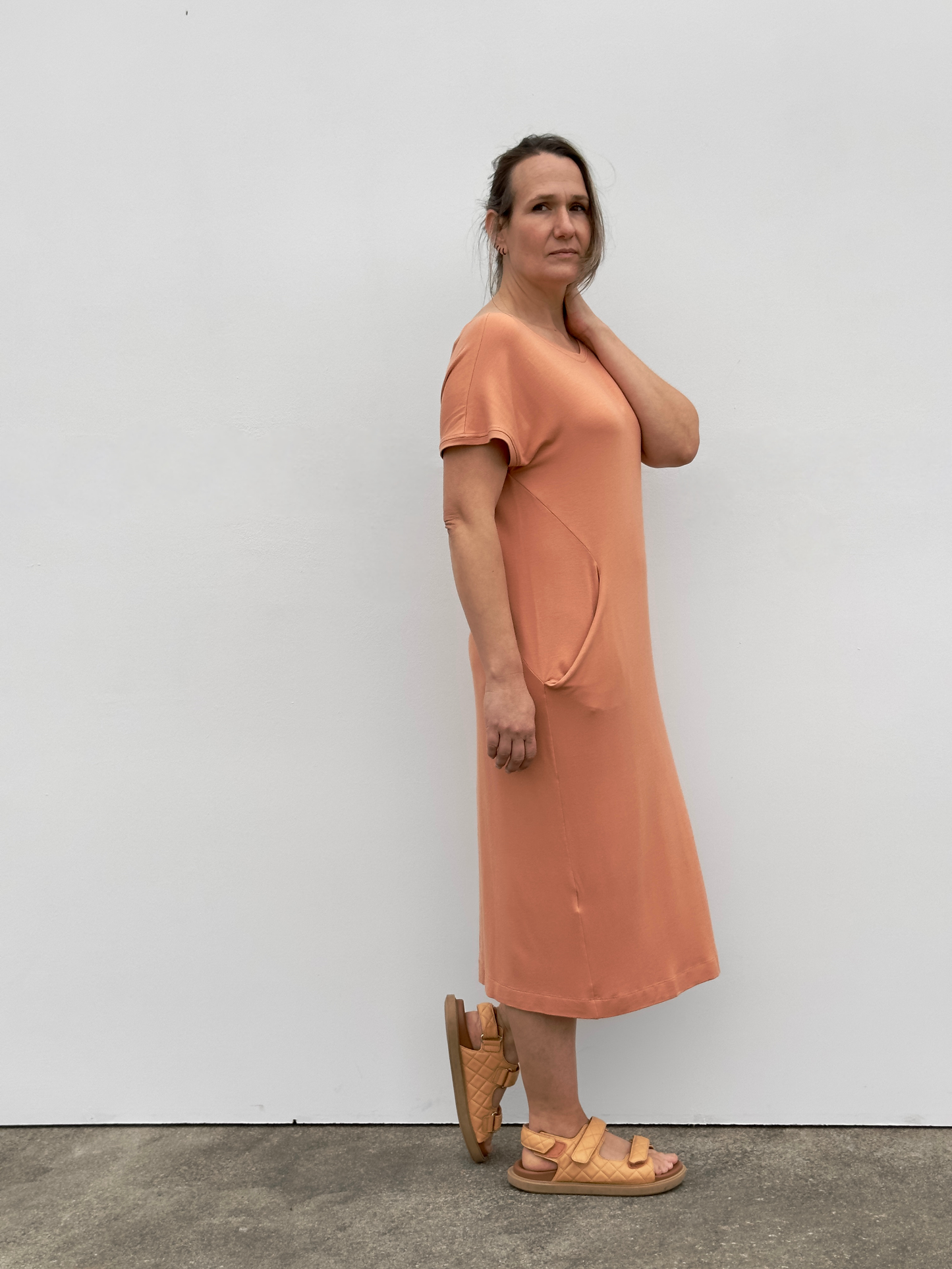 IZARO VESTIDO ESPALDA EN V