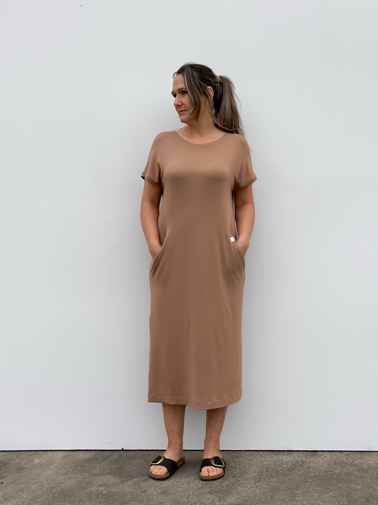 IZARO VESTIDO ESPALDA EN V