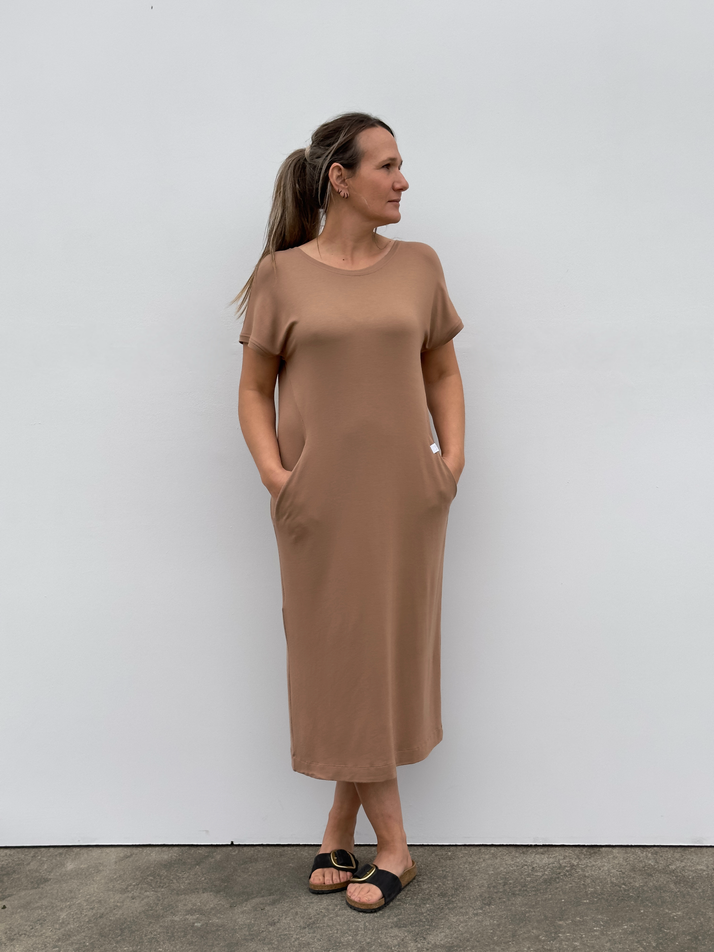 IZARO VESTIDO ESPALDA EN V