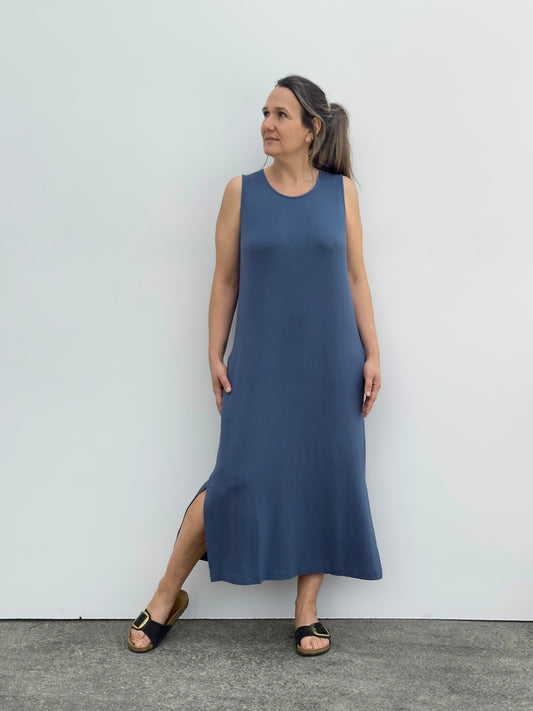 LAIA VESTIDO GOTA AZUL