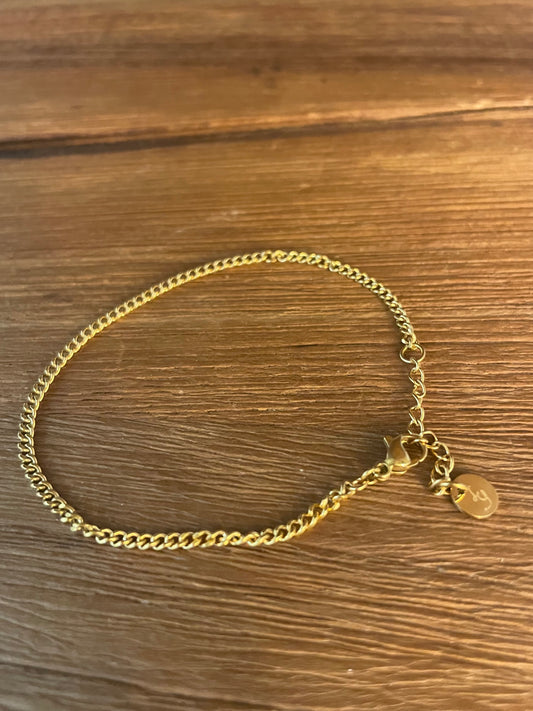 PULSERA DORADA CADENA