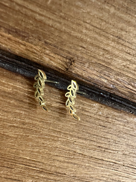 HOSTO IGOTZAILEDUN URRE KOLOREKO BELARRITRAKOAK