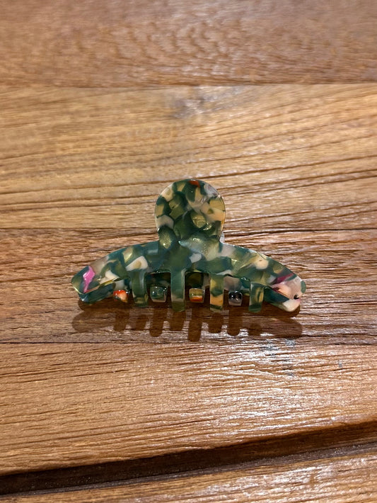 PINZA PELO MARMOLEADA VERDE