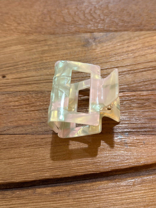 PINZA CUADRADA GRANDE BLANCO