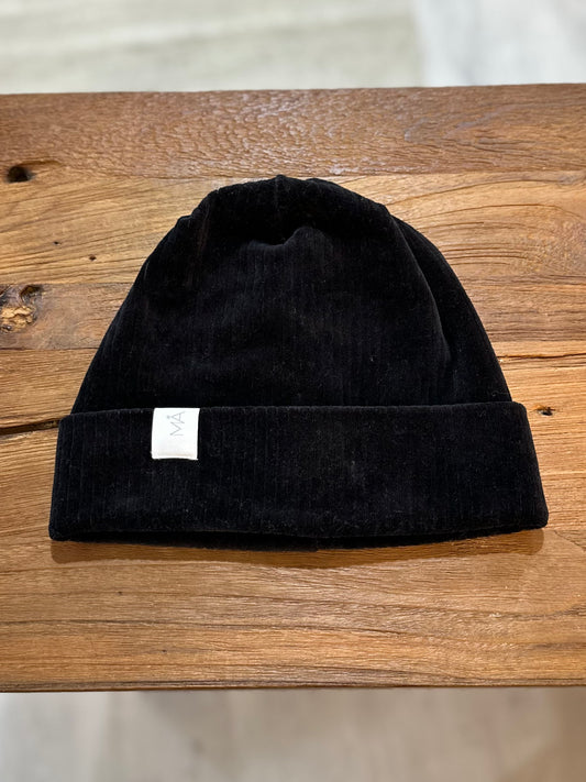 GORRITO INVIERNO CANALE TERCIOPELO NEGRO