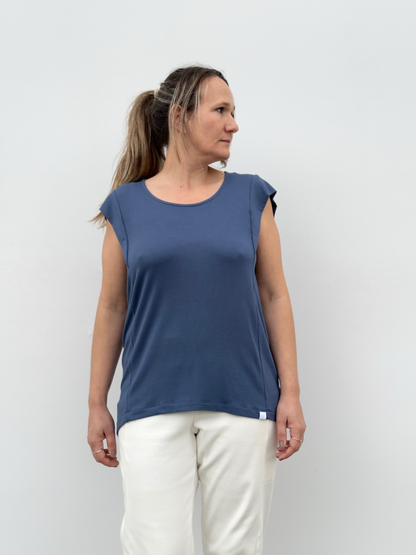 UXUE CAMISETA MANGA VOLANTE