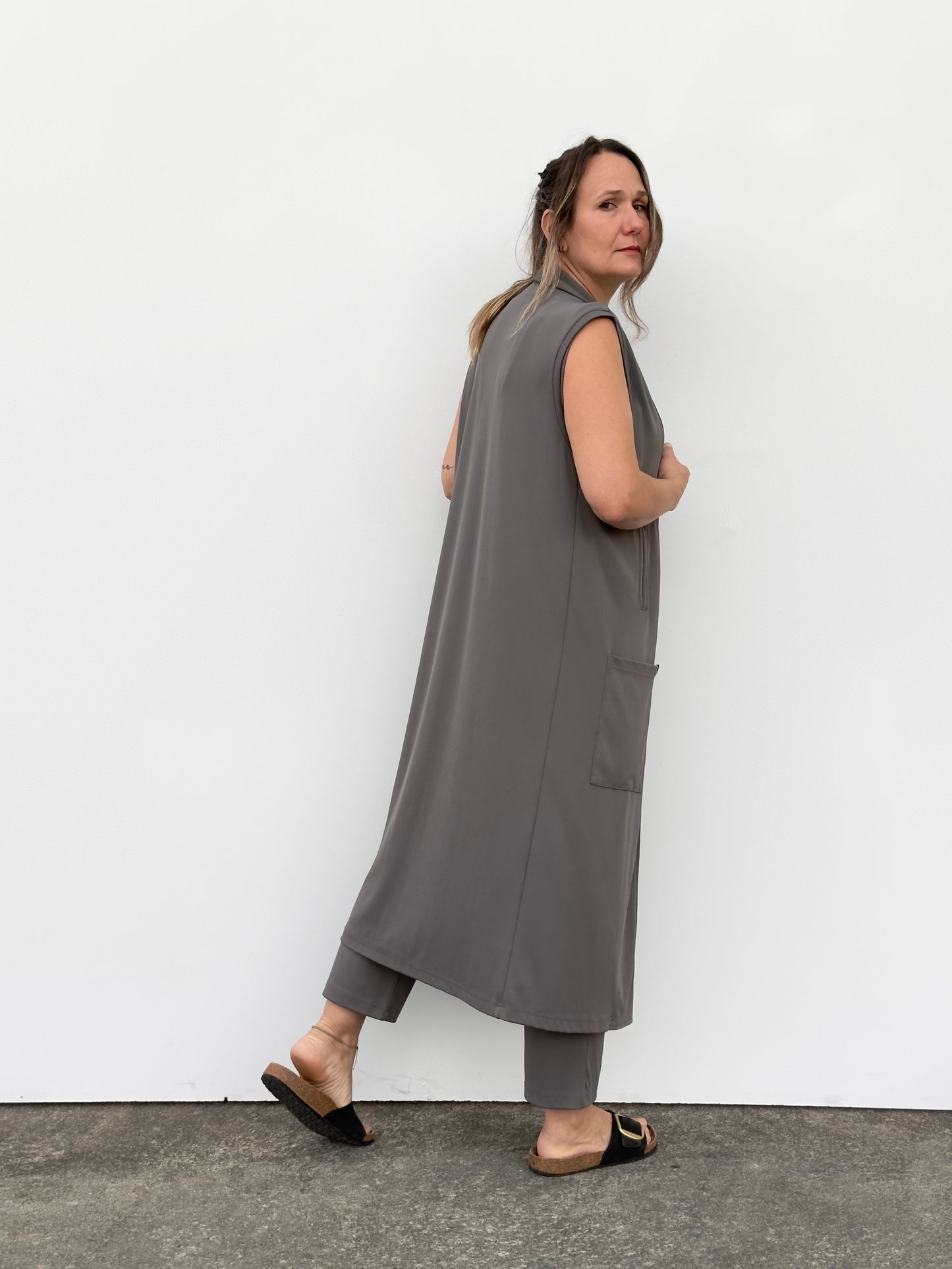 KRISTINA CHALECO LARGO