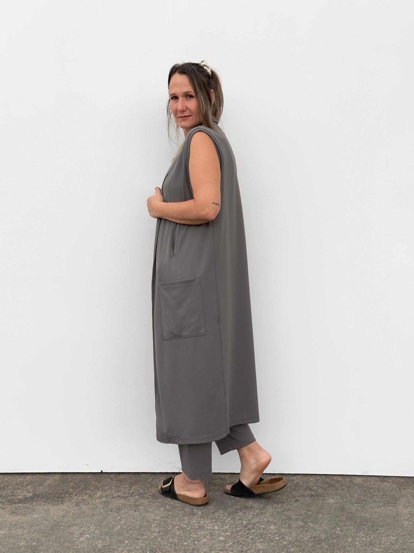 KRISTINA CHALECO LARGO