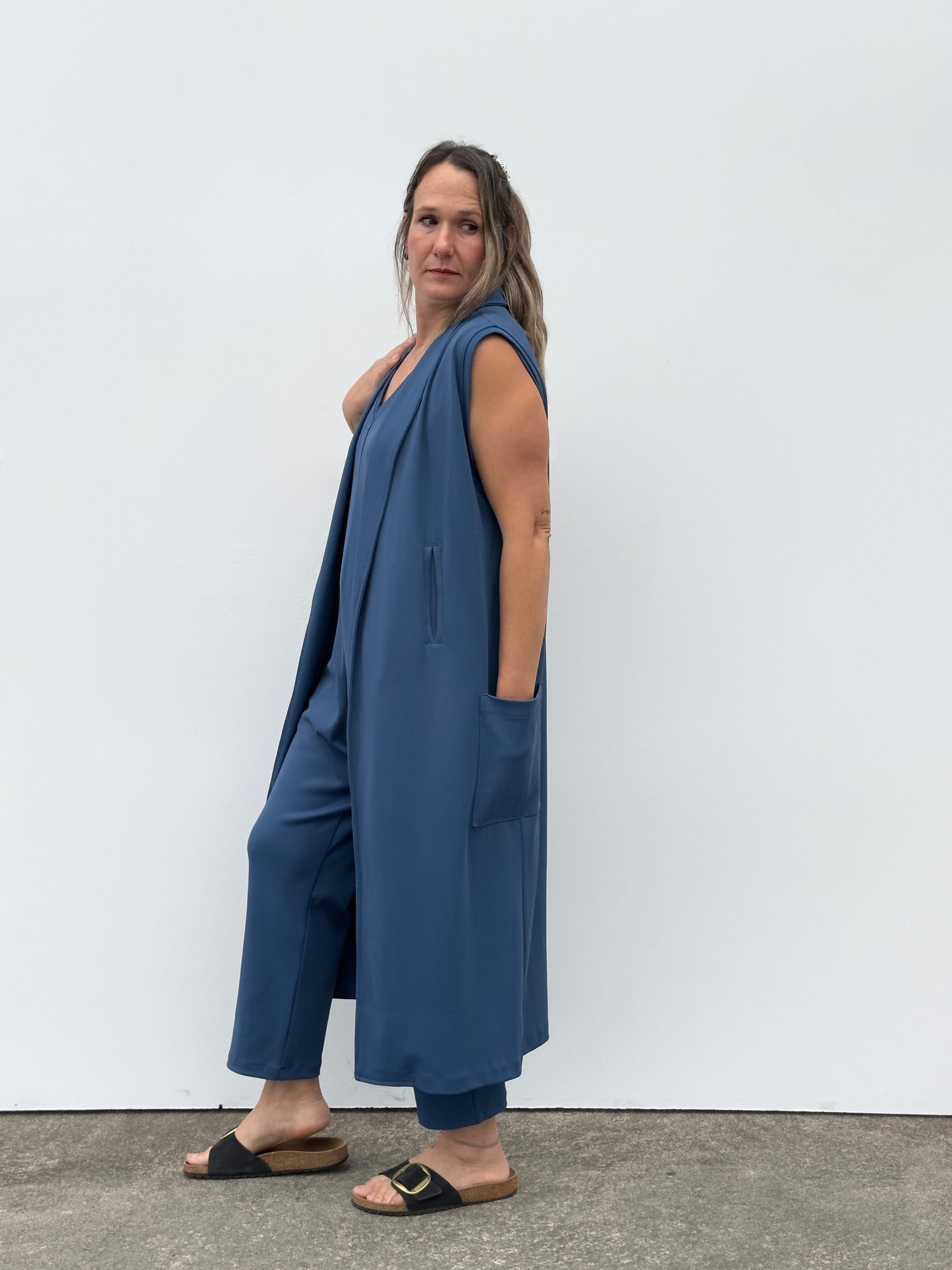 KRISTINA CHALECO LARGO