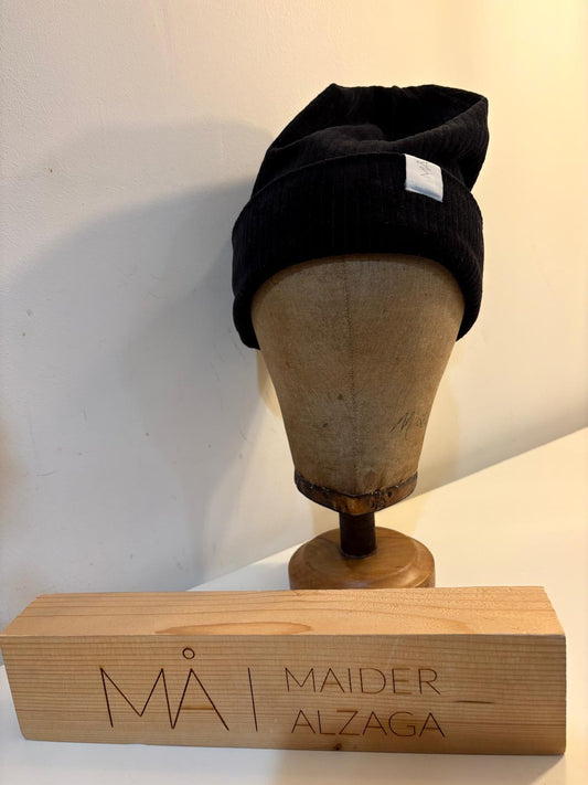 GORRITO INVIERNO CANALE TERCIOPELO NEGRO