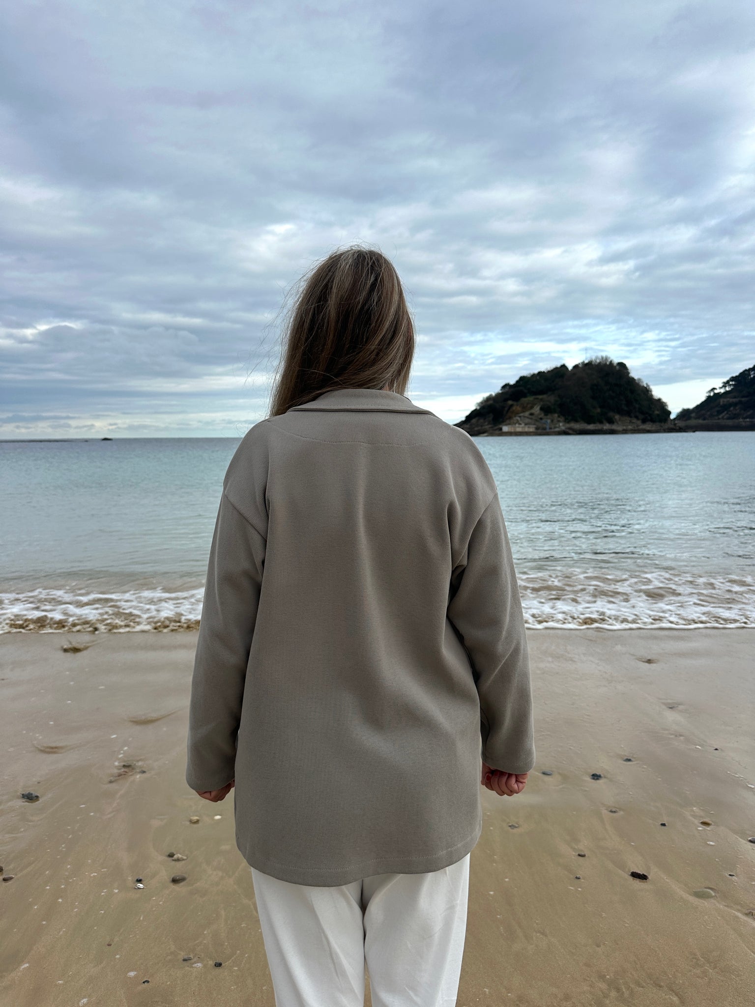 MAITE BLAZER BEIGE GRIS