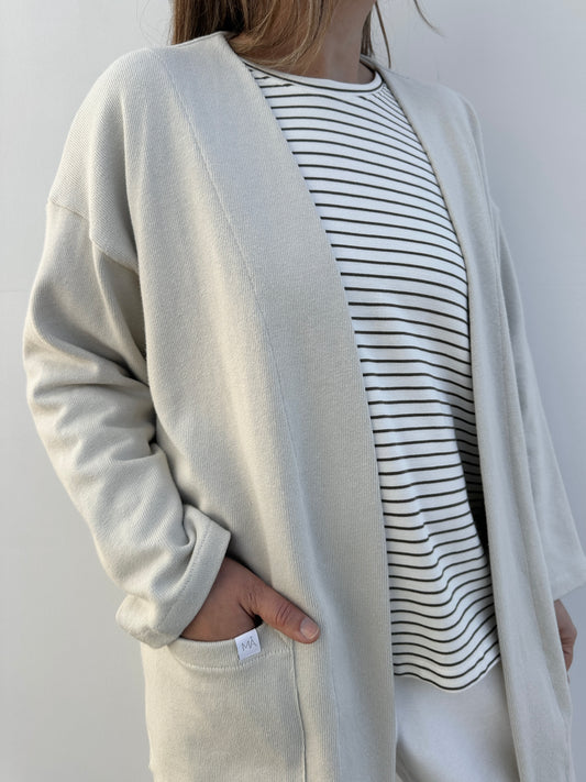 IRUNE CHAQUETA TRICOT BEIGE