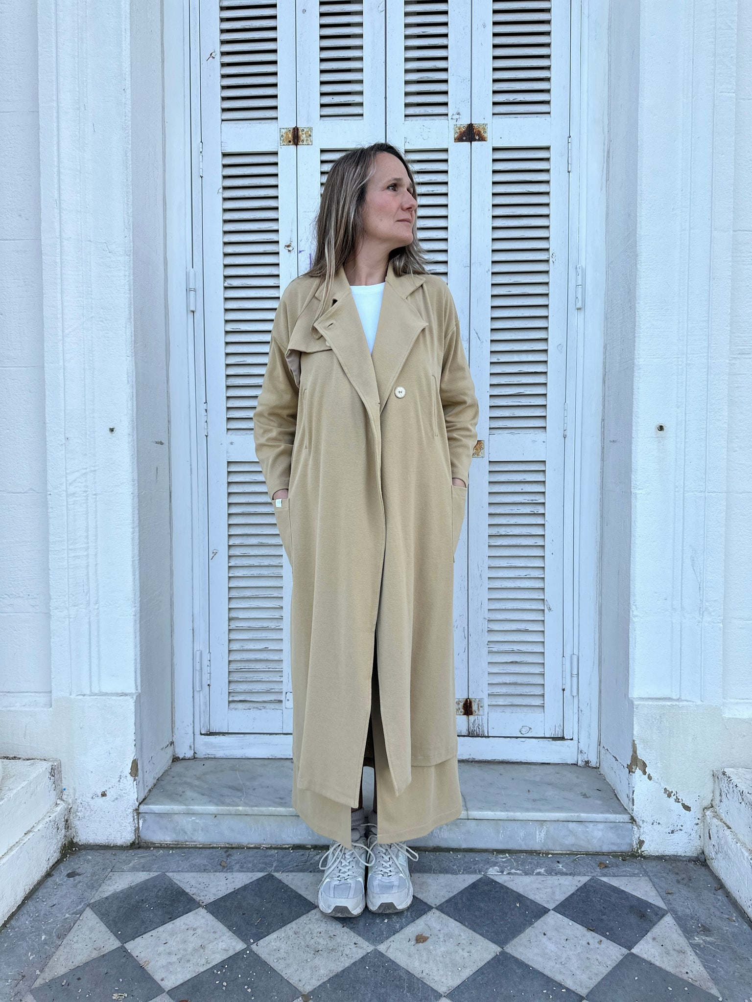 MALENE GABARDINA GRIXA