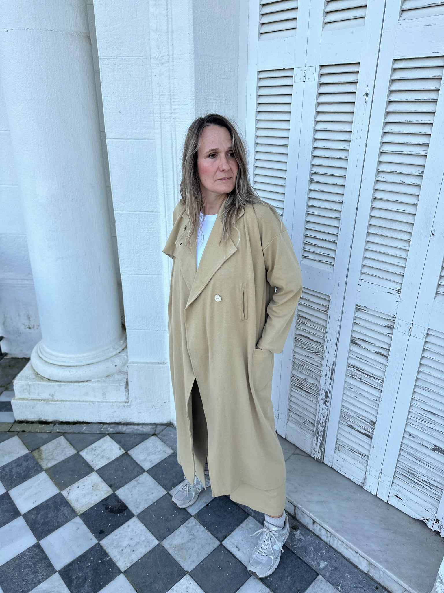 MALENE GABARDINA GRIXA