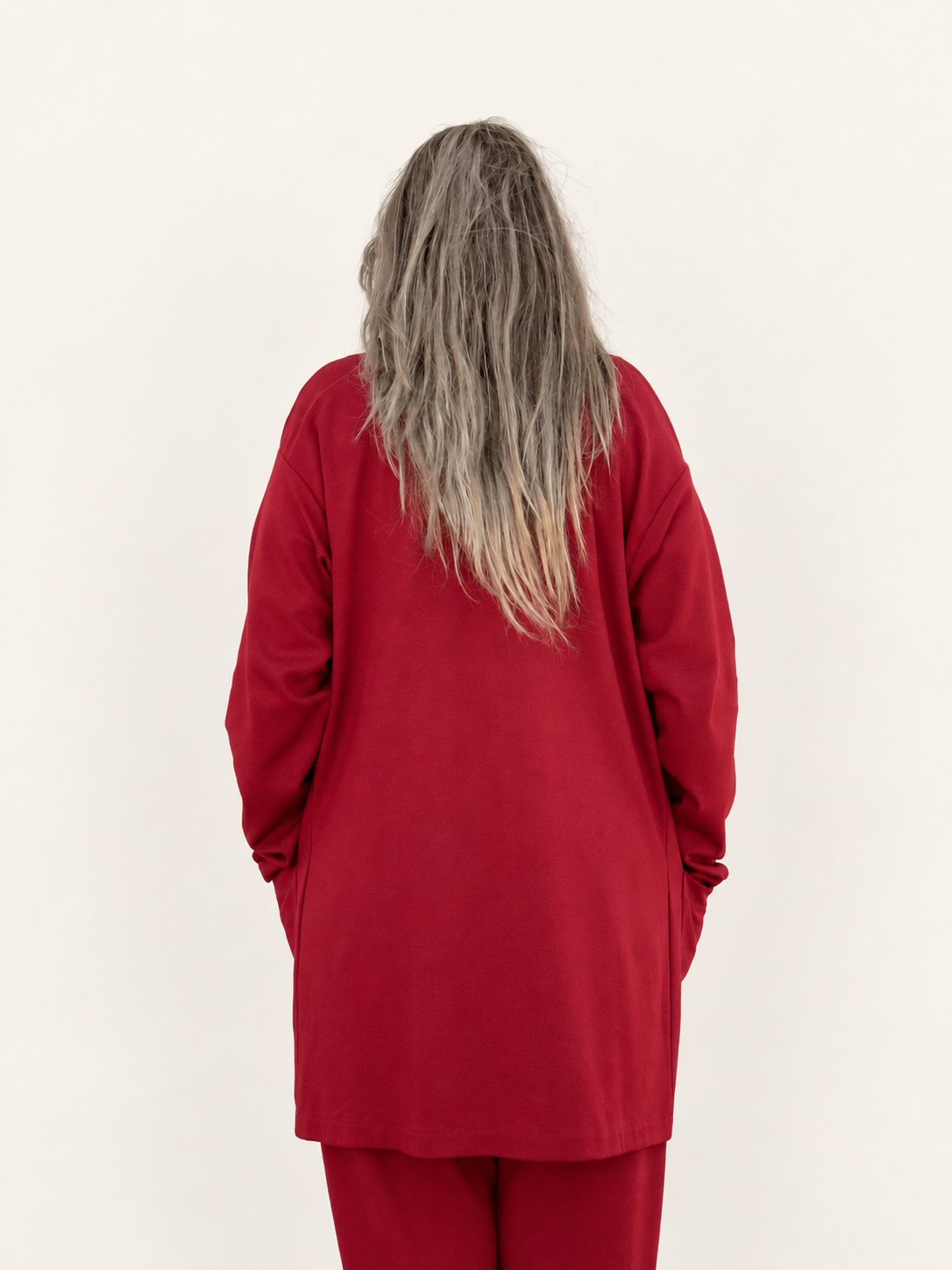 Maider Alzaga — maite blazer burdeos, fotografía 4