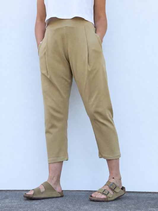 Pantalón Daniela beige de Maider Alzaga, fotografía 1