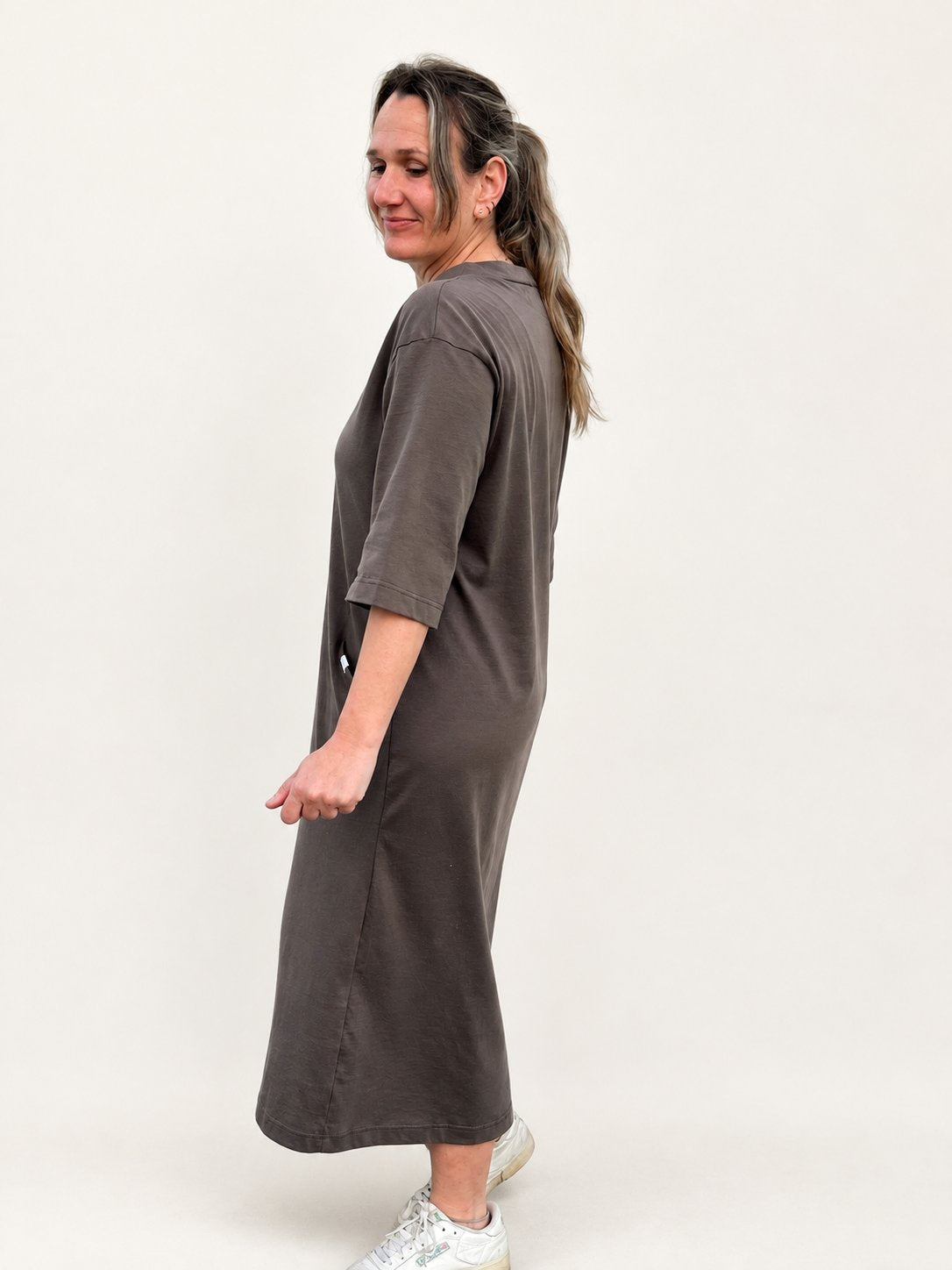 SAIO VESTIDO VERDE de Maider Alzaga, fotografía 2.