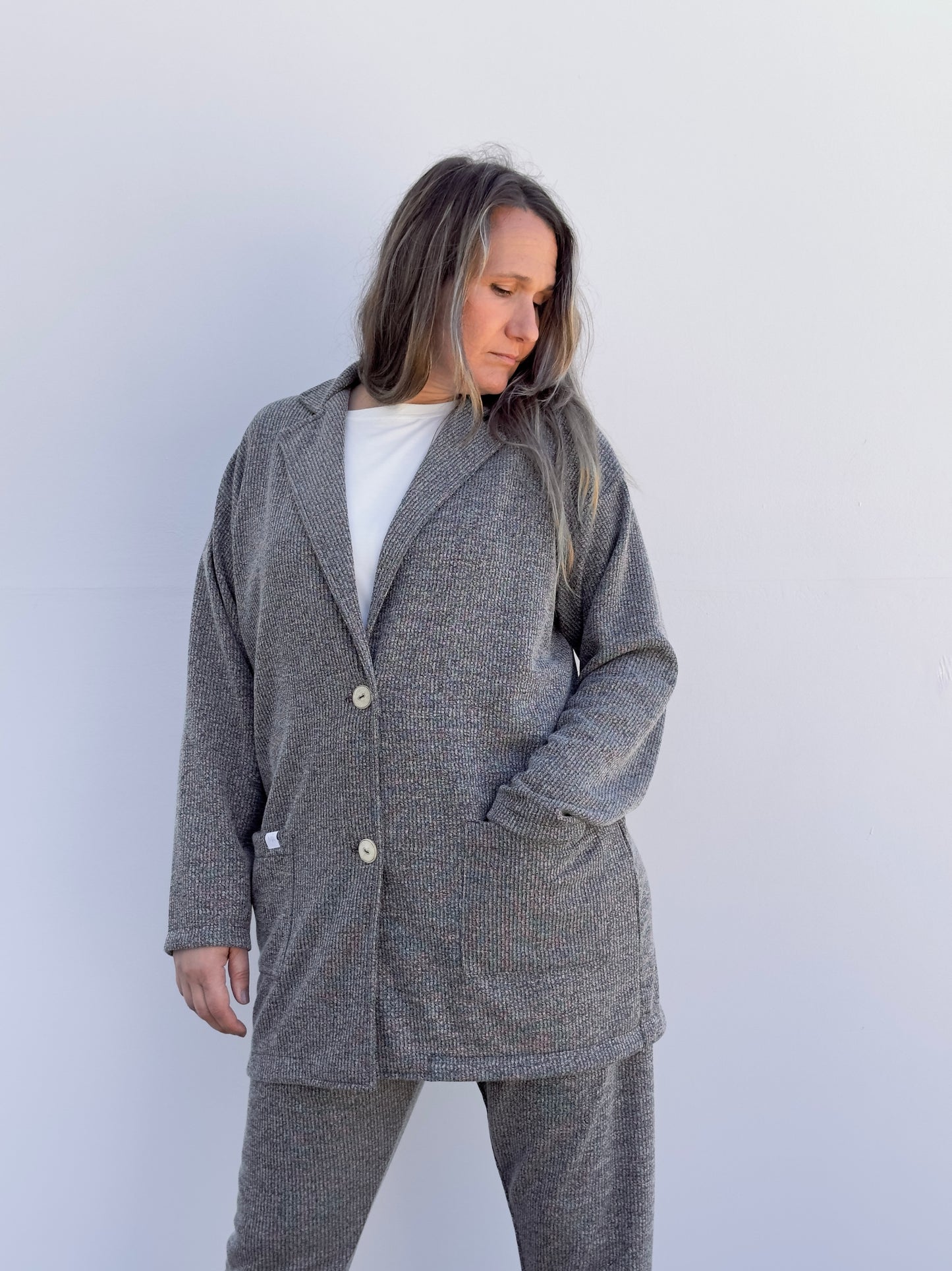 MAITE BLAZER CANALE GRIS