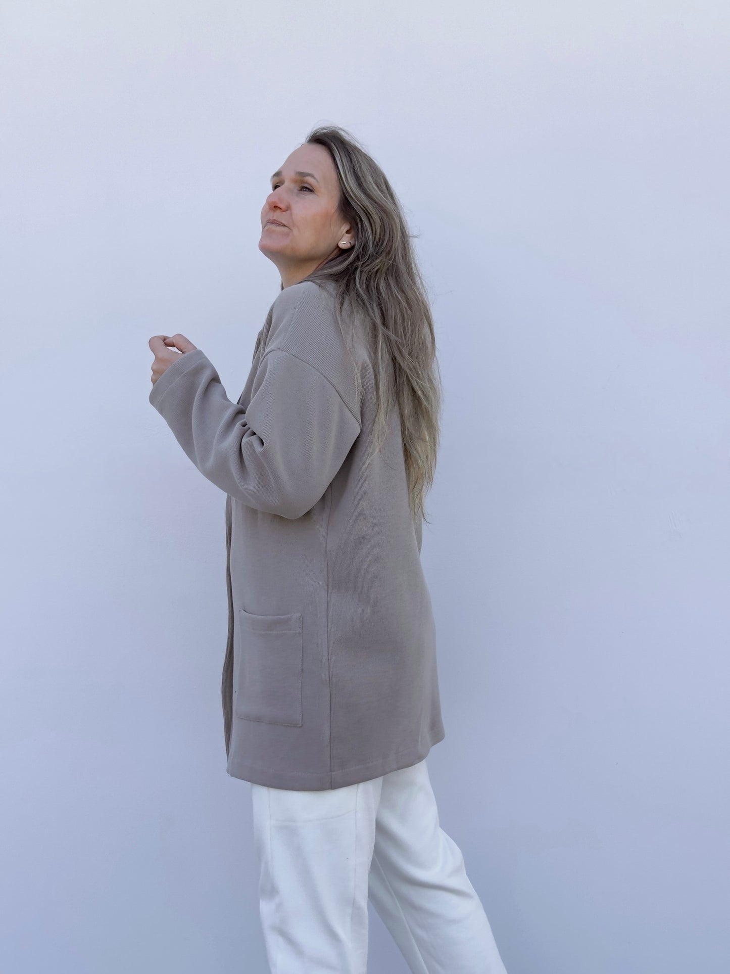 MAITE BLAZER BEIGE GRIS