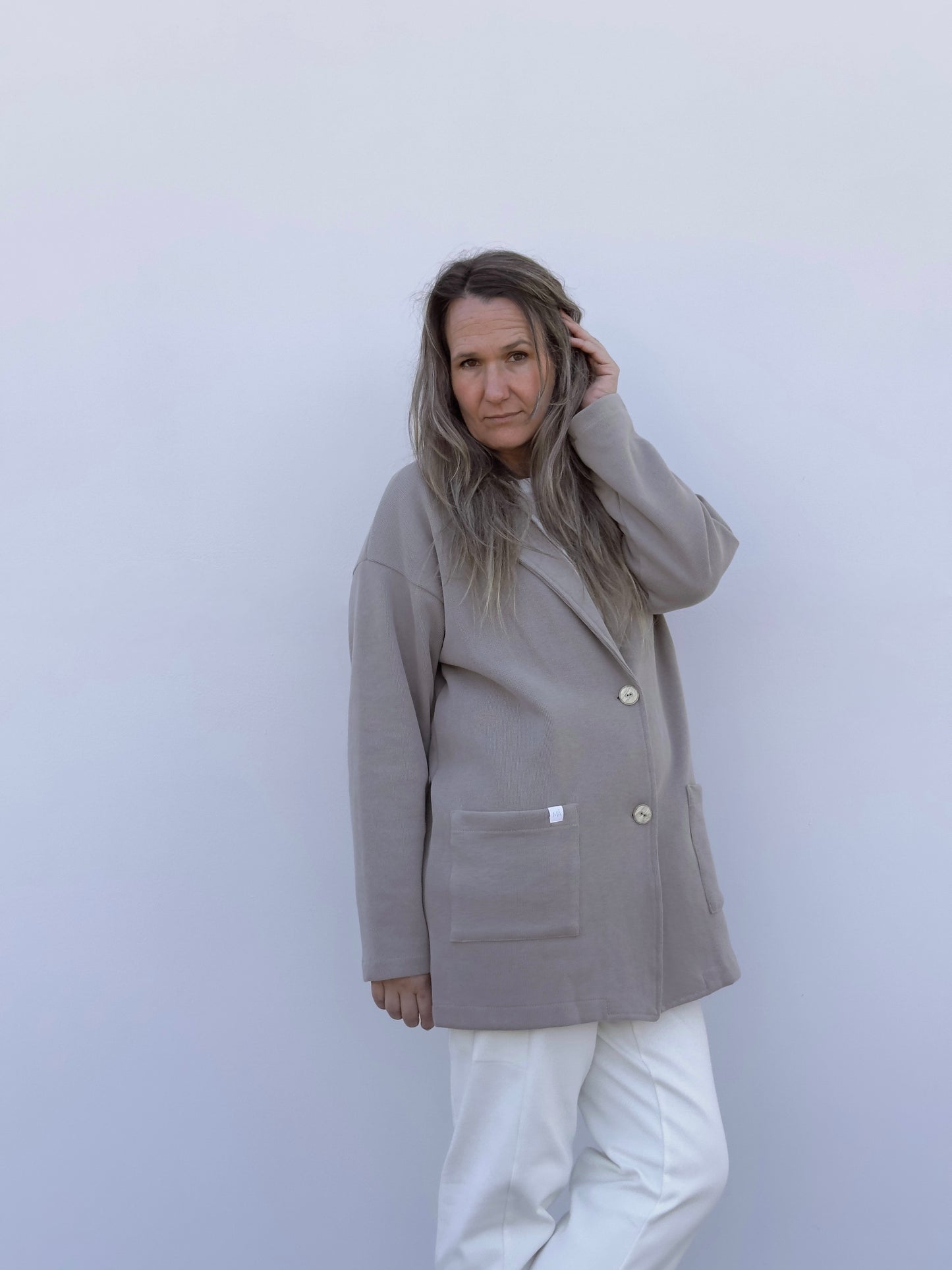 MAITE BLAZER BEIGE GRIS