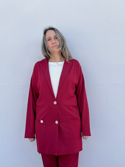 MAITE BLAZER BURDEOS