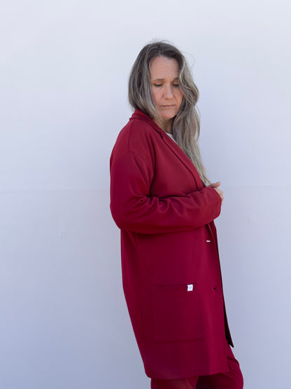 MAITE BLAZER BURDEOS