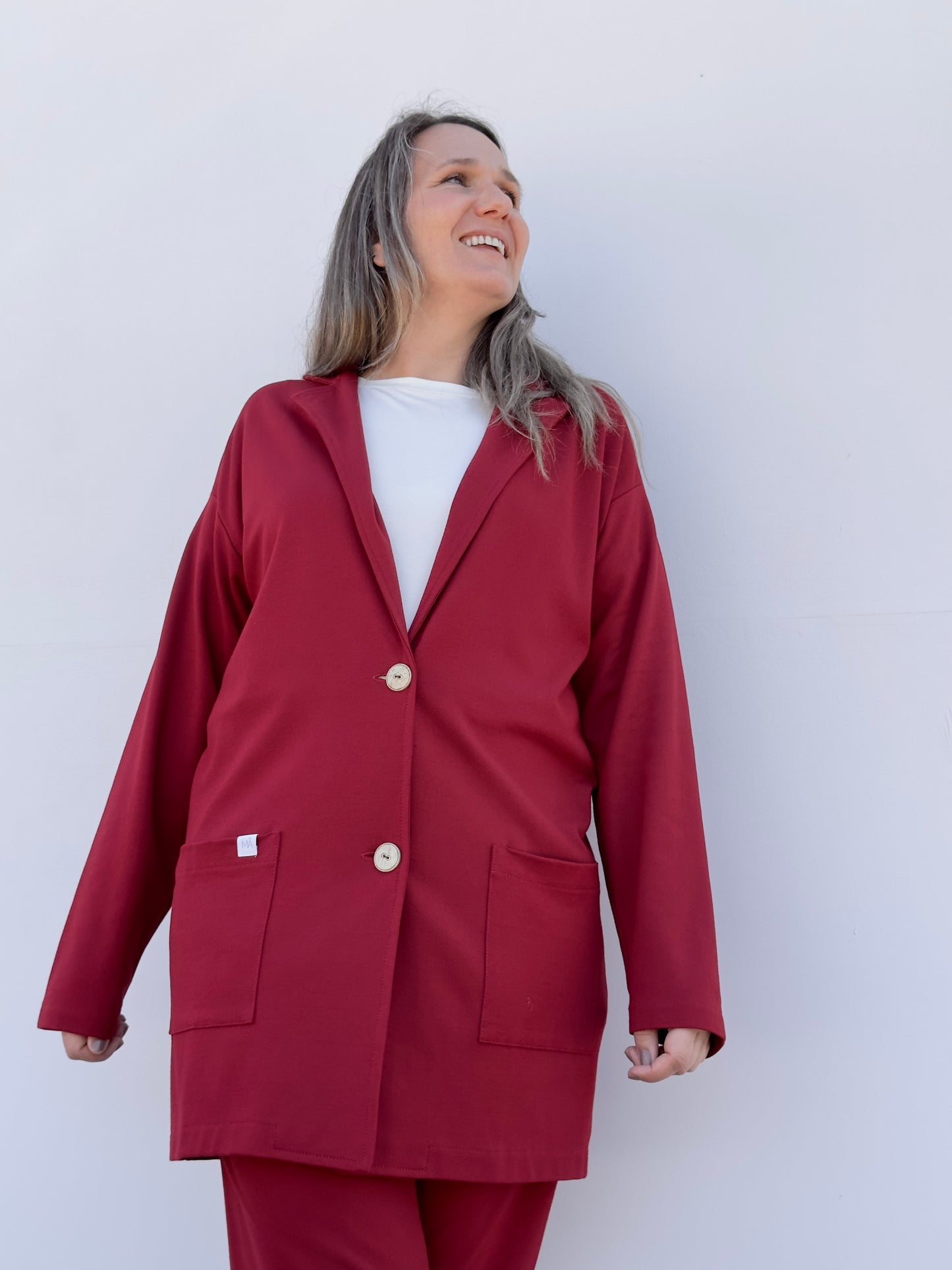 MAITE BLAZER BURDEOS
