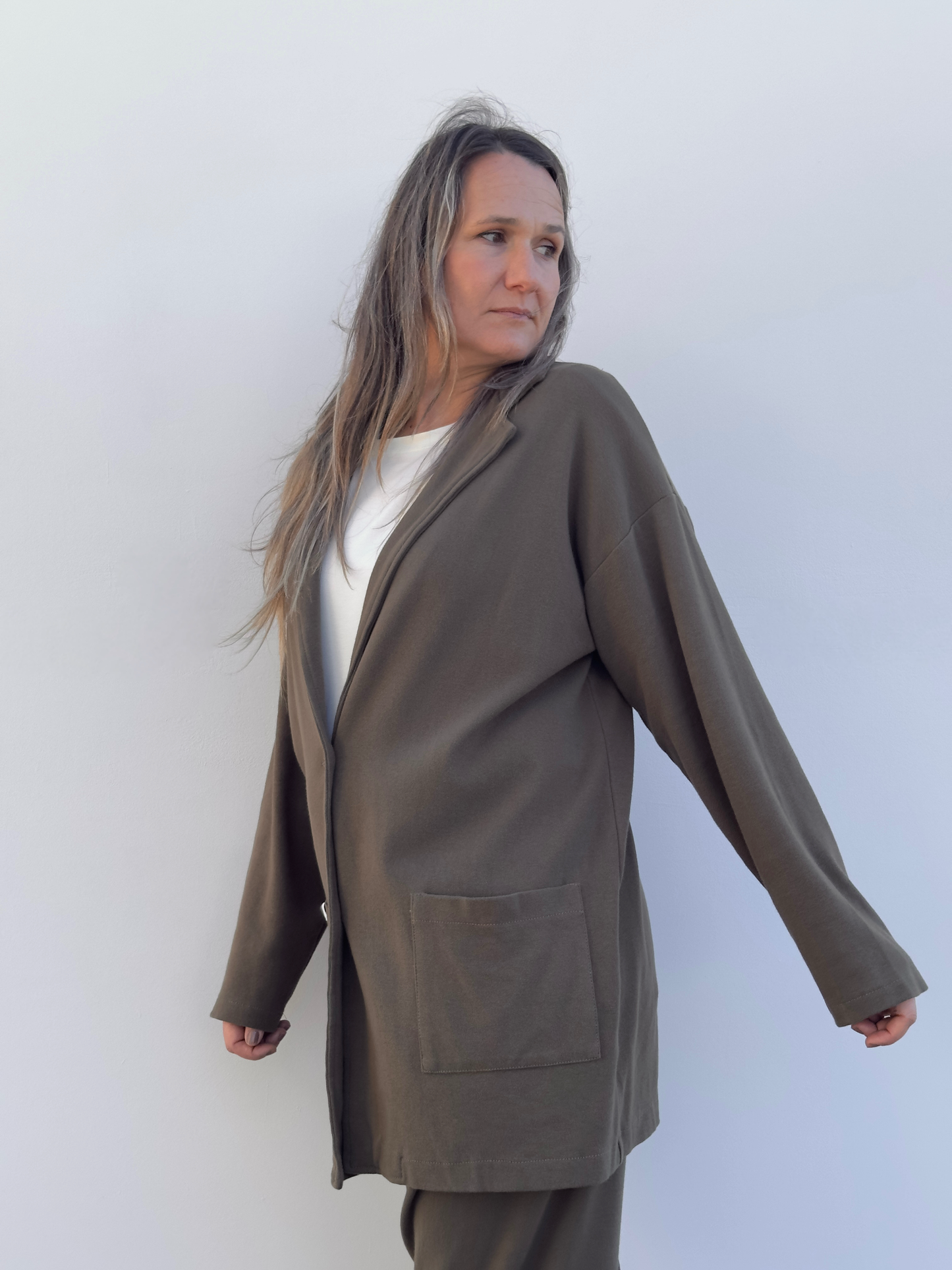 MAITE BLAZER BERDEA