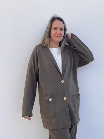 MAITE BLAZER BERDEA