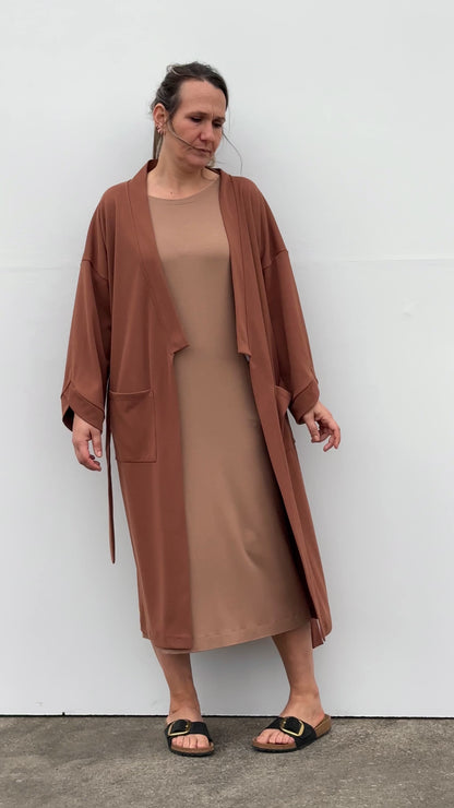 IZARO VESTIDO ESPALDA EN V