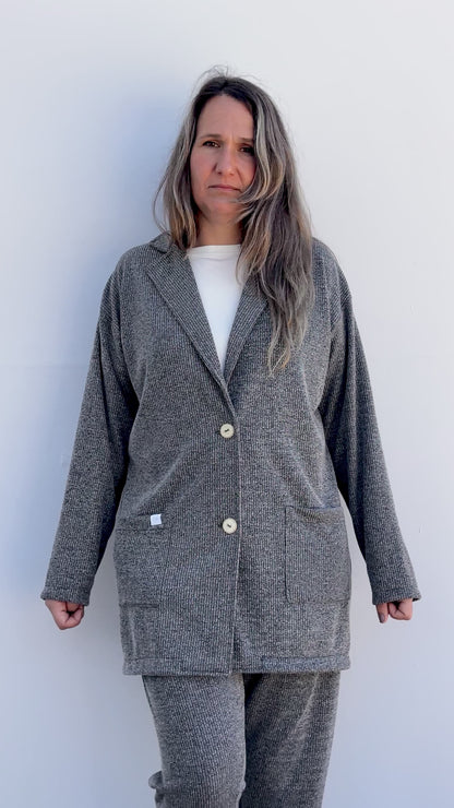 MAITE BLAZER CANALE GRIS